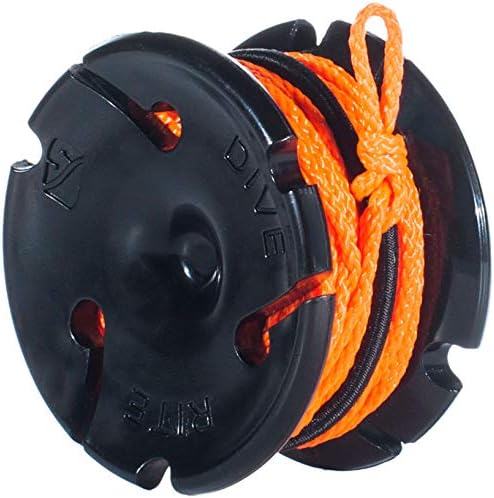 [RE4030] DiveRite Cookie 30" Spool Orange Line