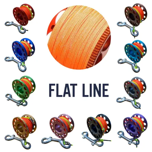 Dive Garage Aluminium Reel (Flat Line)