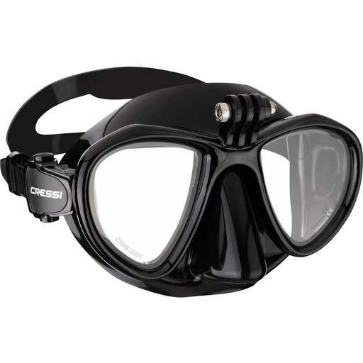 [US412550] CRESSI METIS ACTION MASK BLACK/BLACK