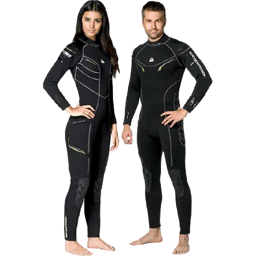 [300121] Waterproof W30 Full Suit Male XS (Black/Green)