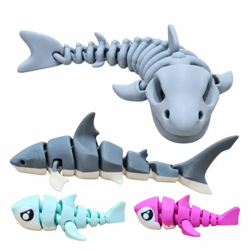 Dive Garage Shark Fidget Toy